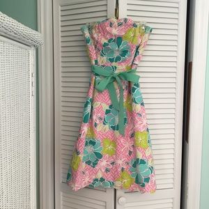 Lilly Pulitzer strapless dress